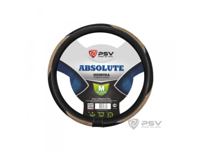 Оплeтка на руль "PSV" ABSOLUTE (Бежевый) M от PSV Оплeтка на руль "PSV" ABSOLUTE (Бежевый) M