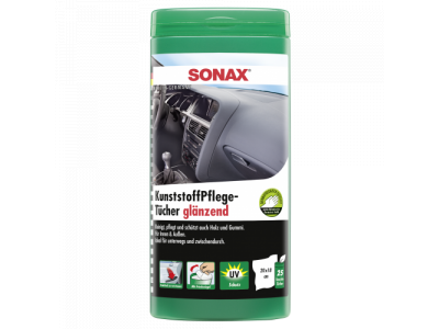 Салфетки для очистки пластика в тубе от SONAX Салфетки для очистки пластика в тубе