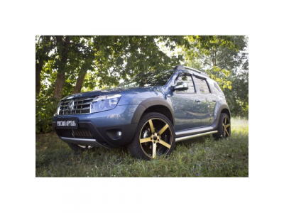 Накладки на колёсные арки (передн.левый)-1шт. для Renault Duster 2010—2014 от РУССКАЯ АРТЕЛЬ Накладки на колёсные арки (передн.левый)-1шт. для Renault Duster 2010—2014