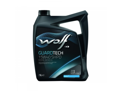 Моторное масло WOLF GUARDTECH 15W40 SHPD 5L от WOLF Моторное масло WOLF GUARDTECH 15W40 SHPD 5L