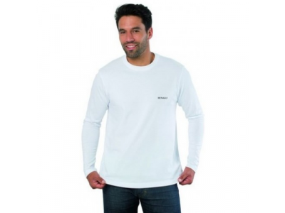 Мужская майка с длинным рукавом Renault Men's Longsleeved T-Shirt White, артикул 7711431891 от Renault Мужская майка с длинным рукавом Renault Men's Longsleeved T-Shirt White, артикул 7711431891