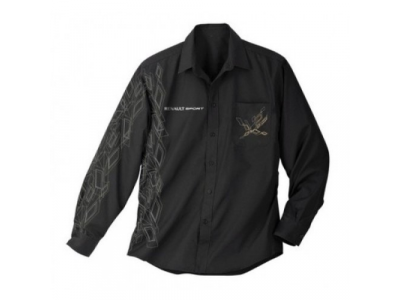 Мужская рубашка Renault Sport Men's Shirt Black, артикул 7711428679 от Renault Мужская рубашка Renault Sport Men's Shirt Black, артикул 7711428679