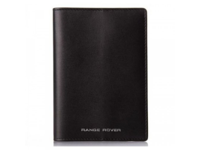 Кожаная обложка для паспорта Range Rover Leather Passport Holder, Black от Land Rover Кожаная обложка для паспорта Range Rover Leather Passport Holder, Black