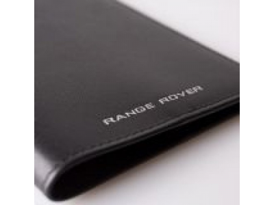 Кожаная обложка для паспорта Range Rover Leather Passport Holder, Black от Land Rover Кожаная обложка для паспорта Range Rover Leather Passport Holder, Black