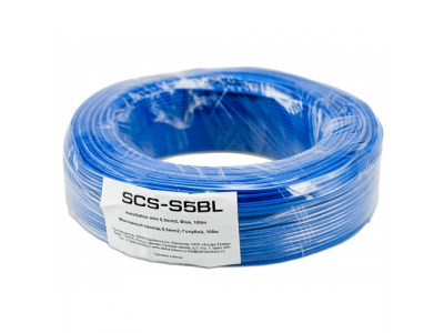 Монтажный кабель Aura SCS-S5BL сечение 1х0,5 мм?, 100 м от AURA Монтажный кабель Aura SCS-S5BL сечение 1х0,5 мм?, 100 м