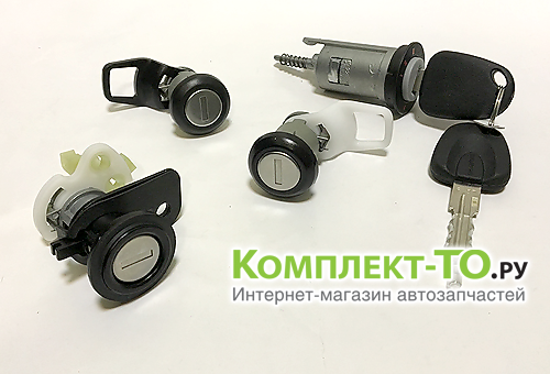 Комплект замков (личинок) Нексия для DAEWOO NEXIA 96223338